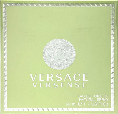 VERSACE VERSENSE EAU DE TOILETTE SPRAY FOR WOMEN 1.7 Oz / 50 ml BRAND NEW IN BOX