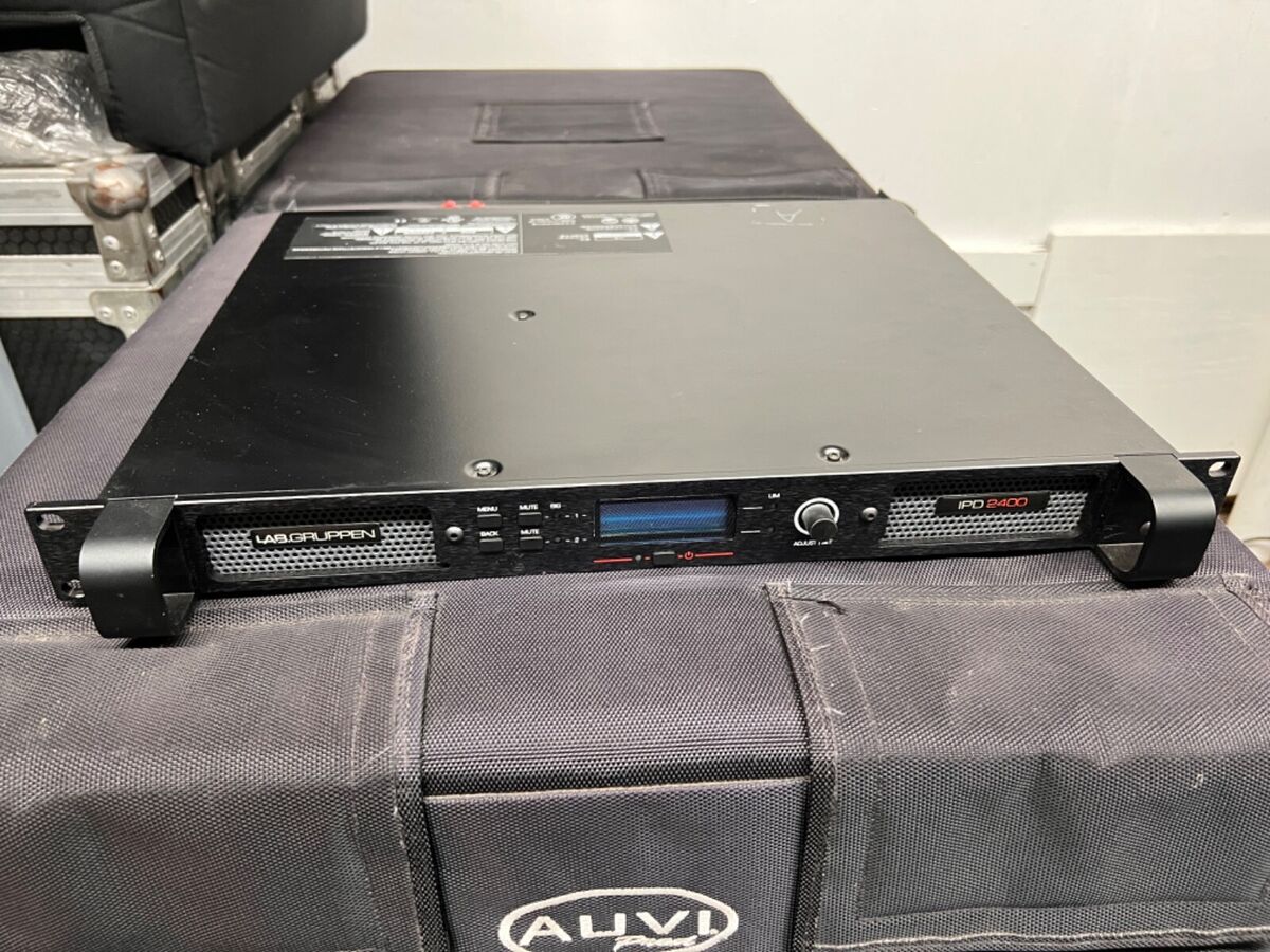 Lab Gruppen IPD 2400 2,400 Watt DSP Controlled Power Lab Gruppen IPD 2400 2,400 Watt DSP Controlled Power