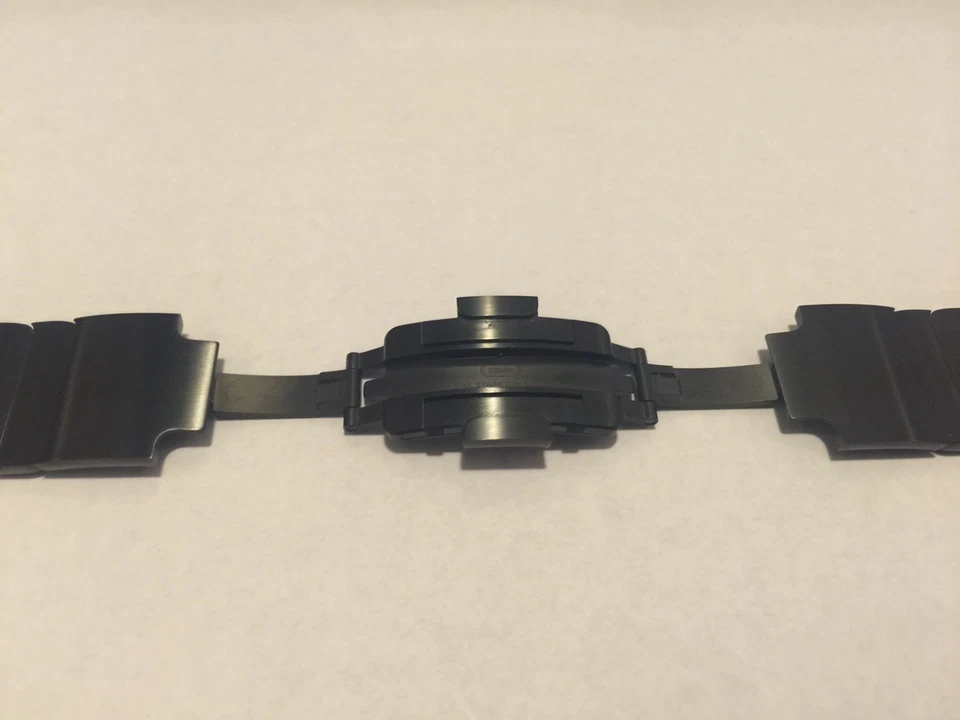 Apple Watch 38Mm 40Mm Space Black Edelstahl Gliederarmband Nur - Bild 4 von 4