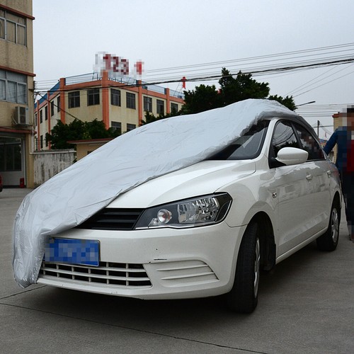 Autoabdeckung Vollgarage S-XXL Autogarage Ganzgarage Car Cover UV Schutzhülle DE - Bild 25 von 27