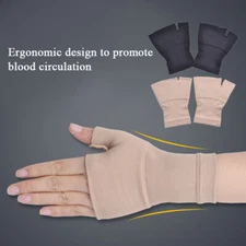 Thumb Band Belt Wrist Muscle Support Gloves Wrist Brace Gloves Medical Bracer☆