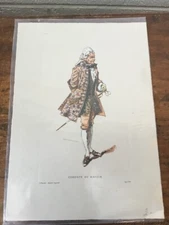 Litho Art Print of Geronte de Ravior from G. Puccini's opera Manon Lescaut