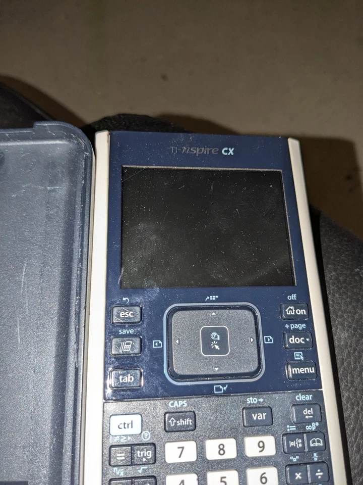 Texas Instruments TI-Nspire CX Graphing Calculator W/ Cover *Needs Battery! - Image 3 of 4