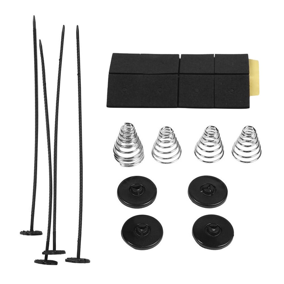 Car Electric Fan Mount Kit 4 Mounting Feet for Car Vehicle Electric