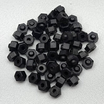   (50pc) XMODS RC Bag of Plastic Wheel Nuts for Evolution & Generation 1 Series