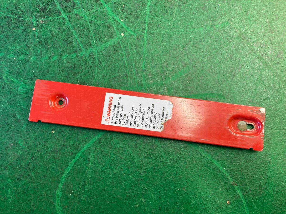 Craftsman 137.248840 Table Saw Z00U Insert Ass'y Throat Plate Blade Cover | eBay Craftsman 137.248840 Table Saw Z00U Insert Ass'y Throat Plate Blade Cover | eBay