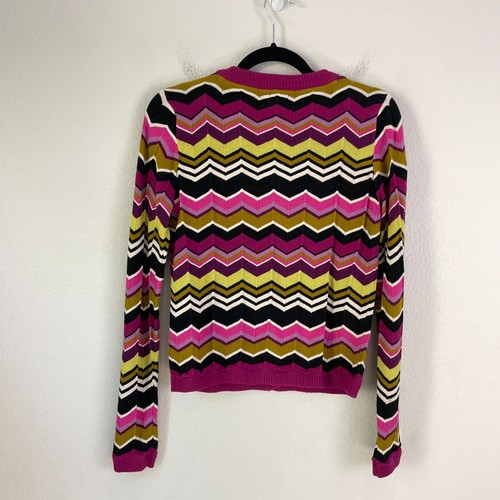 MISSONI for Target Girls XL Chevron Knit Button Up Cardigan Sweater - Picture 6 of 9