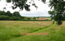 PHOTO  MARSHBOROUGH VIEW ACROSS FIELD TO RINGLETON MANOR 2008