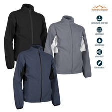 Sun Mountain Monsoon wasserdichte Golfjacke Herren Storm Zip leicht verstaubar