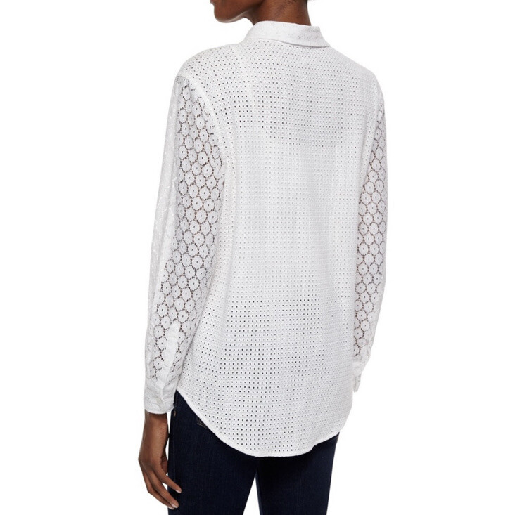 Equipment Brett Button Down White Shirt S ($258) View 3