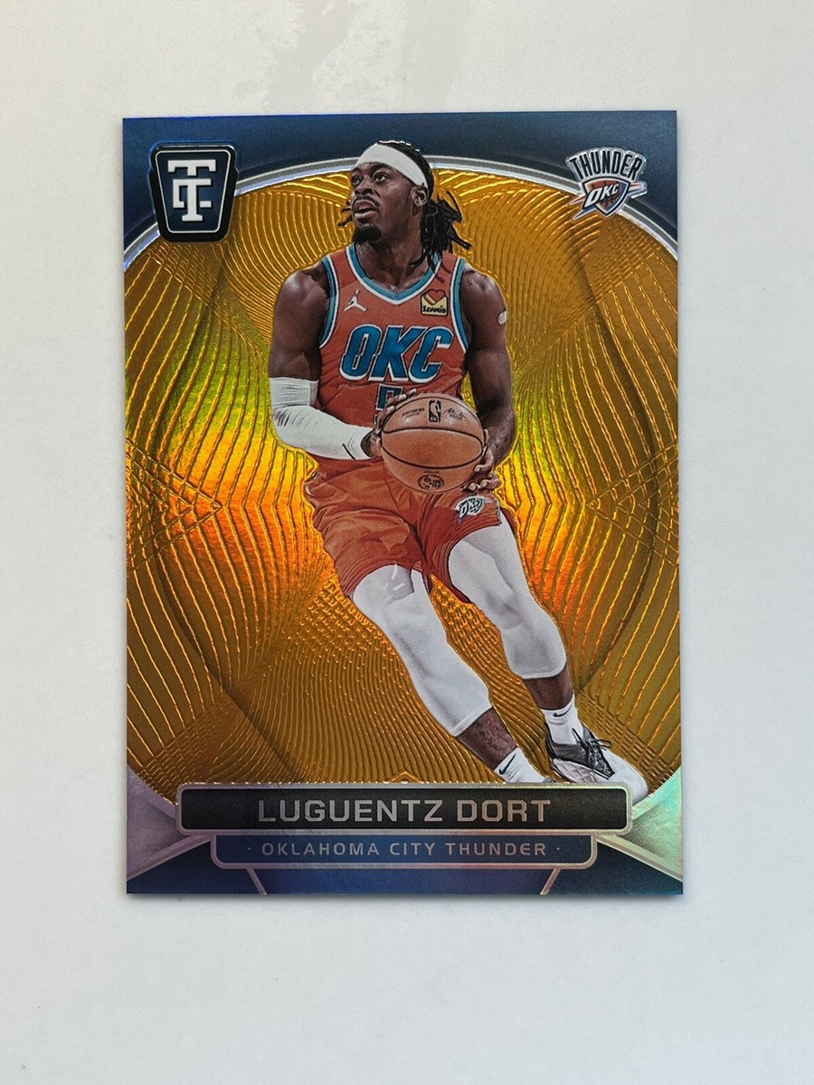 2024-25 Panini Totally Certified #114 Luguentz Dort /75