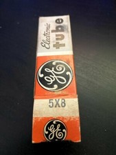 GE 5X8 Audio Electronic Vintage Radio HAM Vacuum NOS Tubes