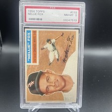 1956 Topps #118 Nellie Fox PSA 8 NM-MT