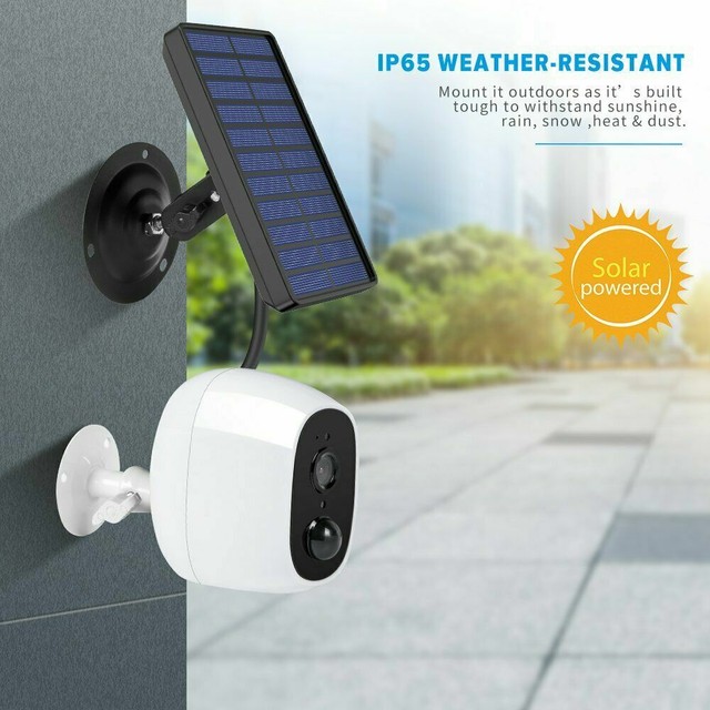 solar security camera ebay