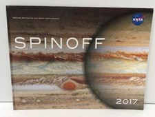 NASA SPINOFF 2017 Technology Transfer Program Book Space Jupiter Earth RARE