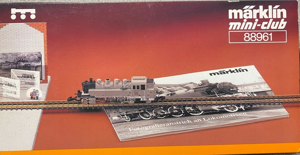 Marklin Z Scale 88961 BR 86 2-8-2 Tank Steam Locomotive 5