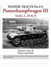 Panzer Tracts No.3-3 Panzer III Ausf. J L M & N  Buch Modellbau Panzerkampfwagen