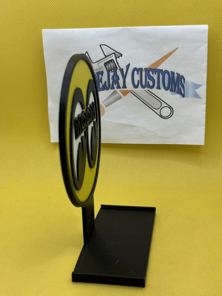 custom MOONEYES MOON EYES stand 1/64 diecast display Hot wheels Hw Matchbox m2 - Image 2 of 4