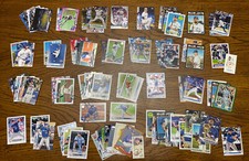 MLB Baseball TORONTO BLUE JAYS CARD LOT OF 70+ BASE CARDS AND FEW ROOKIES