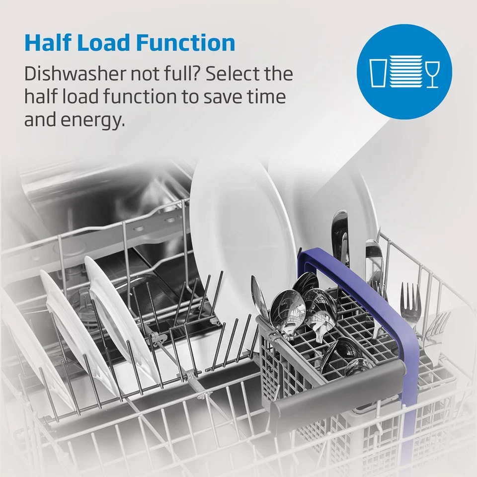 Beko DIS15020 Fully Integrated Dishwasher Slimline 45cm 10 Place Black E - Image 3 of 4