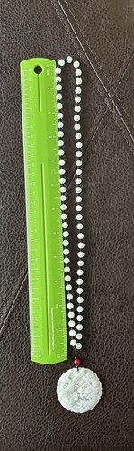 Asian Jade Carved Dragon Hand-knotted 24” Beaded Necklace - Picture 10 of 15