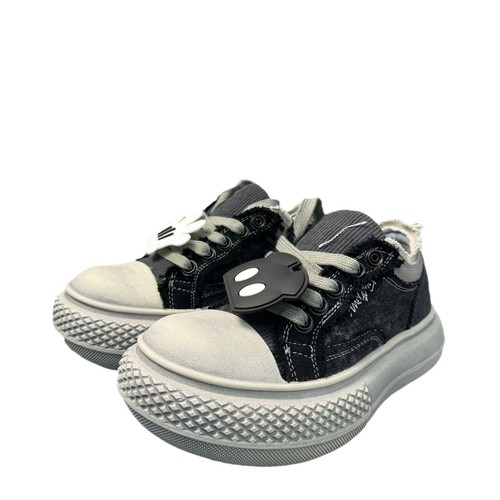 Woody joint denim big toe shoes cartoon couple thick-soled canvas shoes - Picture 5 of 22