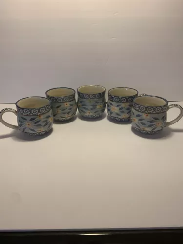 Temp-tations Old World Blue Mug Set (5)