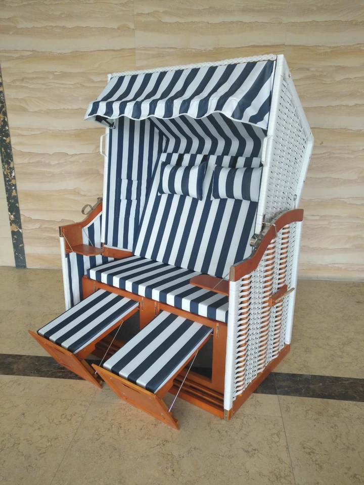 Модель Strandkorb™ Baltic Sea, сине-белая в полоску - Изображение 2 из 4
