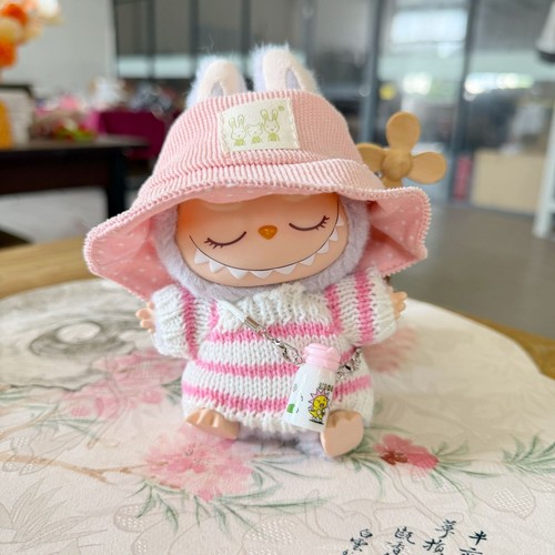 Hágalo usted mismo Lindo Conjunto de Ropa para Auténticos Monstruos de Peluche LABUBU MUÑECA No Incluida - Imagen 9 de 22