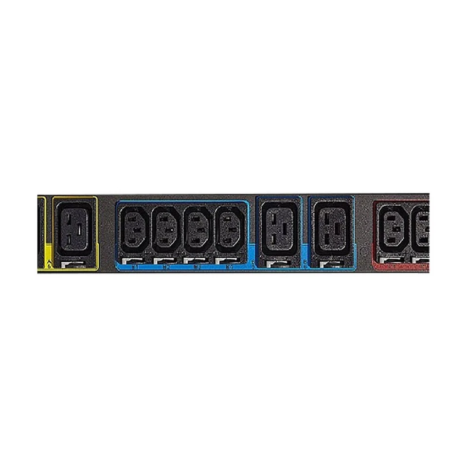 Eaton EMI104-10 0U Vertical Medida PDU 24A 200-240V 42 Tomacorrientes C13 C19 Foto 3 de 4