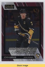 2023 O-Pee-Chee Platinum Marquee Rookies Matte Pink Johnny Ludvig John READ 1jz3