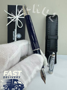 MB Meisterstück The Origin Collection Doué Fountain Pen & Montblanc Pouch ,Auc