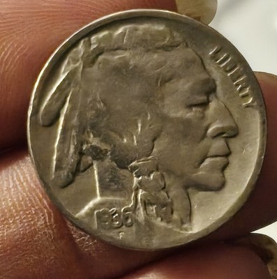 1936 buffalo nickel no mint mark