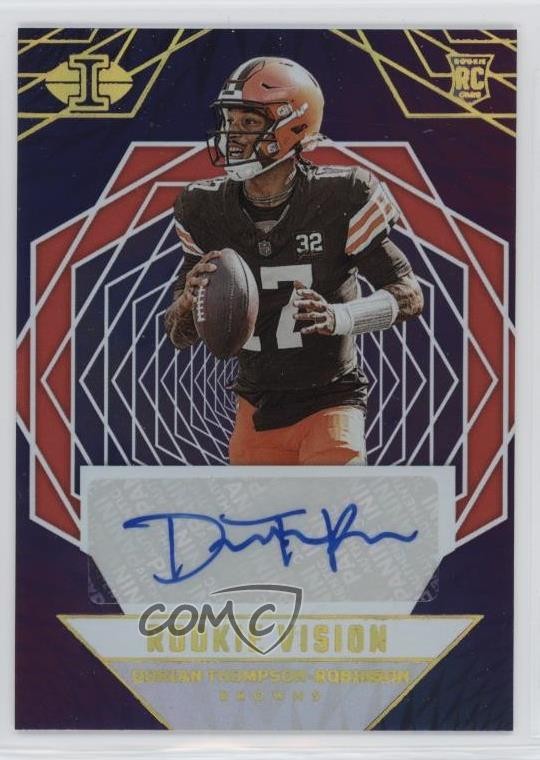 Dorian Thompson-Robinson Panini Illusions Rookie Vision Signatures #RVSDTR Red