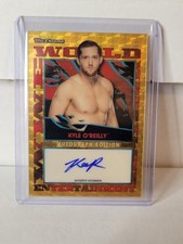 Marketplace image: 2021 Topps Chrome Slam Attax Kyle O'Reilly Superfractor Autograph 1/1