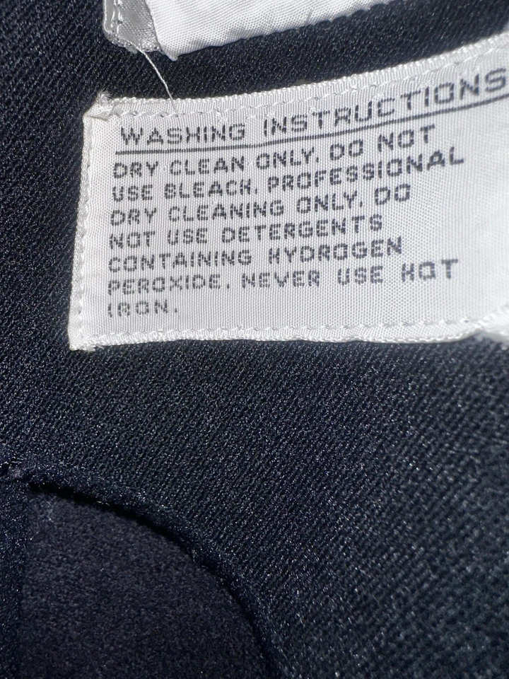 Traje de esquí vintage Obermeyer negro mezcla de lana mono talla 8R hecho en Japón Foto 3 de 4