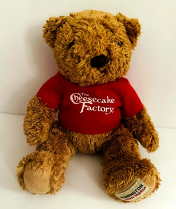 HTB Herrington Teddy Bears The Cheesecake Factory Bear 10" Pre-owned
