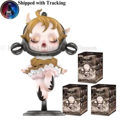 POP MART SKULLPANDA Image Of Reality Serie 3 Stück Blindbox 100 % authentisch