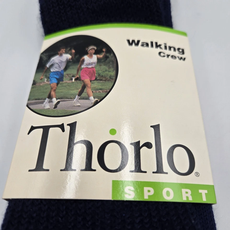 De colección Thorlos Walking Crew Wx-15 Hombres 13-15 Azul Marino Foto 2 de 4