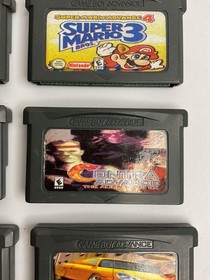 Lot of 15 Nintendo Gameboy Advance Games All Tested Working free shipping 