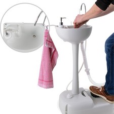 Lavello Lavandino Camper Campeggio Portatile Lavabo Bagno Caravan Capacita 17L