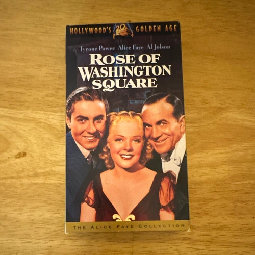 20th Century Fox Rose of Washington Square VHS Alice Faye Coll B&W NTSC NR