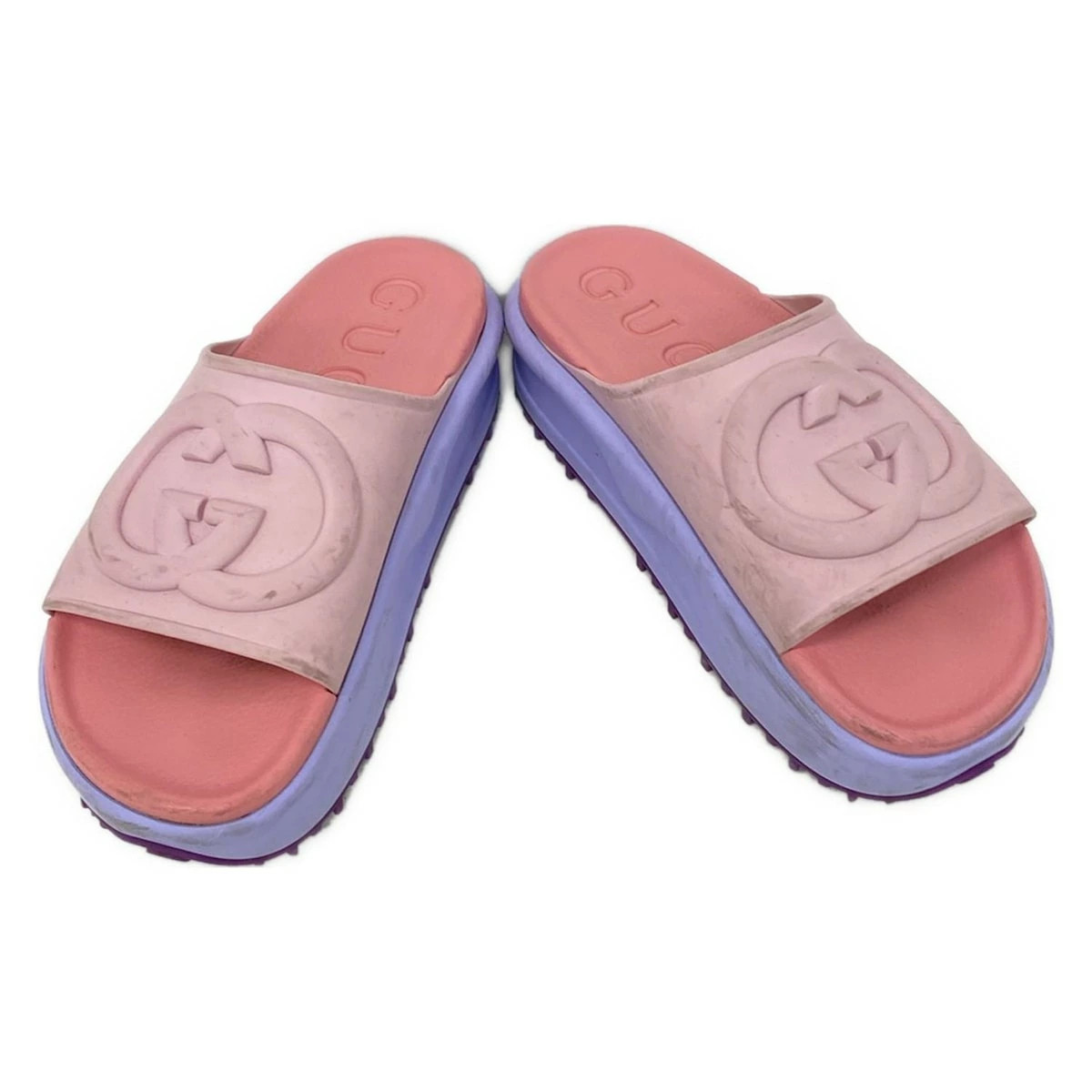 GUCCI Sandals Interlocking G Light Pink thumbnail 2