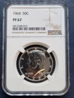 1964 Kennedy Proof Half Dollar 50c Silver Graded NGC PF67 #98607