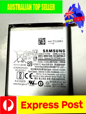 ORIGINAL SAMSUNG Galaxy S23 Ultra, S918 BATTERY with Self Adhesive, EB-BS918ABY - Image 1 of 4