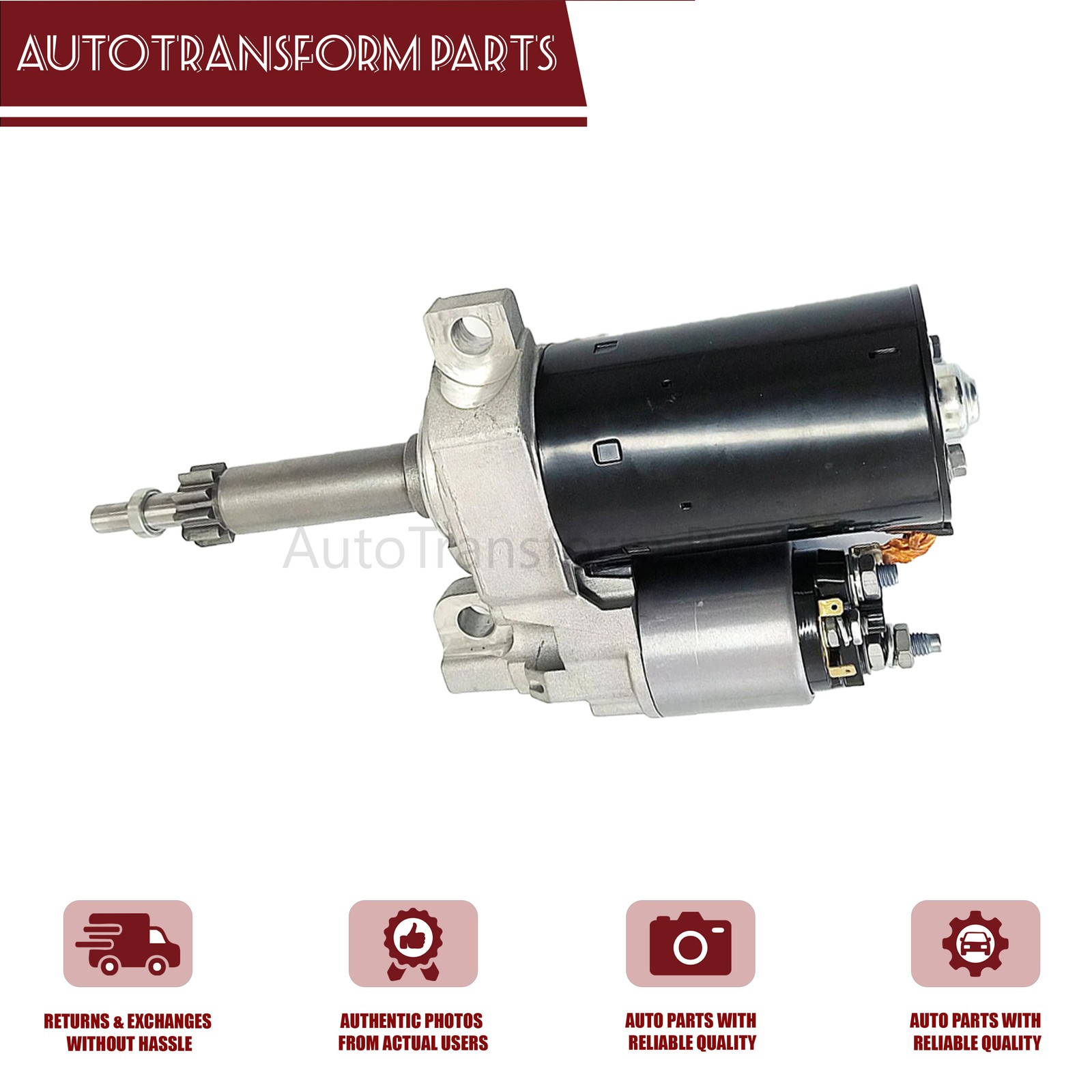 Starter Motor For McLaren 720S 570S 650 MP4 3.8L V8 M838T M840T Engine 11F0133CP