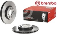 2X Bremsscheibe Brembo 09.9078.21 2 Bremsscheiben Vorderachse Vorne