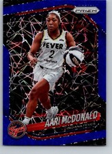 2025 WNBA Prizm Blue Velocity Aari Mcdonald
