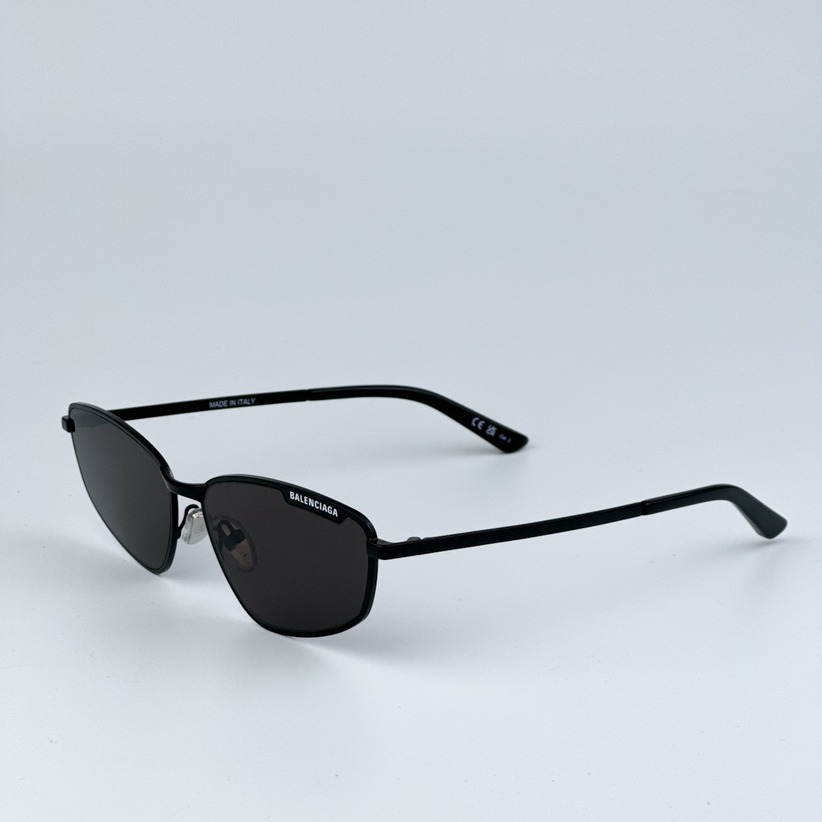Balenciaga Women Sunglasses Black Grey Geometric BB0277S 001  display picture 1
