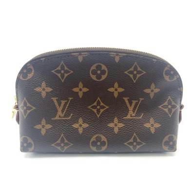 Louis Vuitton Pochette Cosmetic Handbag Pouch Monogram Canvas M475... GZl1h5ss